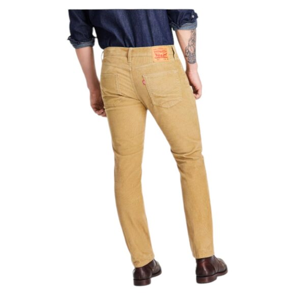 Levis 511 Slim Fit Corduroy Jeans Men's Size 36x32 Stretch Harvest Gold Beige - Picture 4 of 13